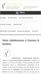 Mobile Screenshot of dieteticienne-cannes.com